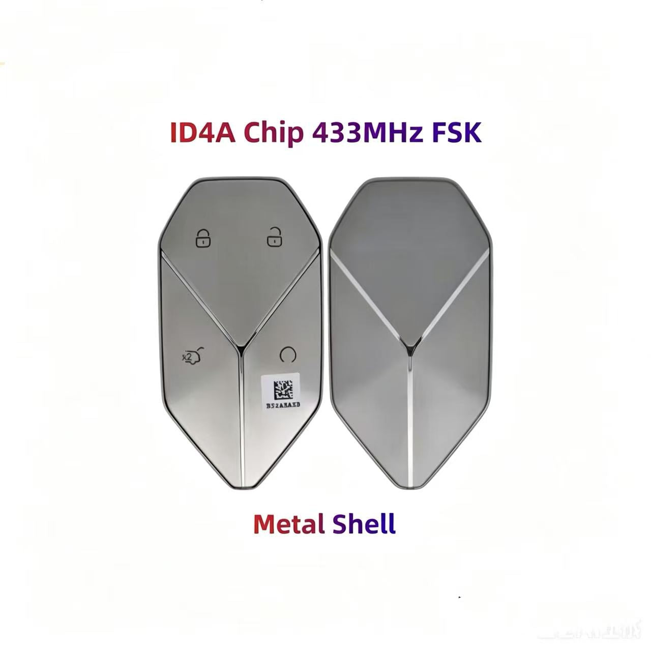 Original Smart Key ID46 ID4A Chip 433MHz UREB-3791200F for BYD Tai 3 Ti7 Denza B3 B5 B8 Leopard 5 8