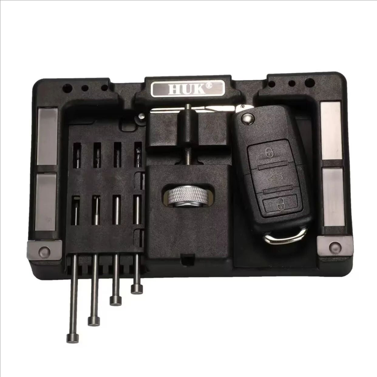Original HUK Key Fixing Tool Flip Key Vice Of Flip-key Pin Remover for Locksmith Tools With Four Pins