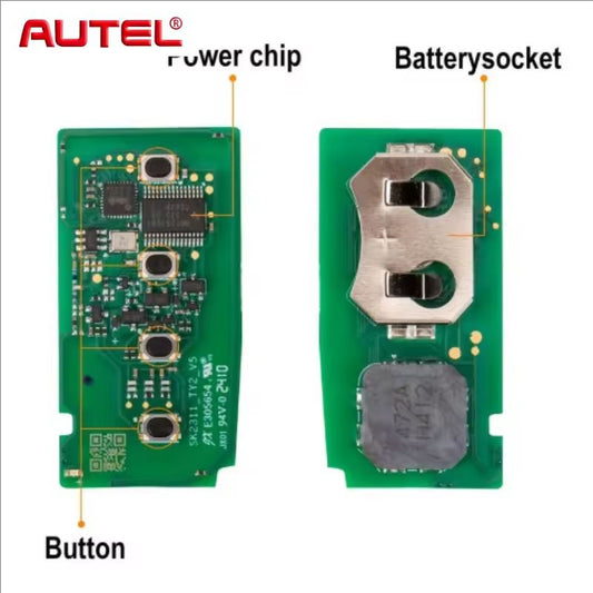 Autel IKEYTY8A4BL IKEYTY8A4AL Universal Smart Remote Key 3+1 Buttons For Toyota For Autel Smart Key For KM100 IM508 IM608