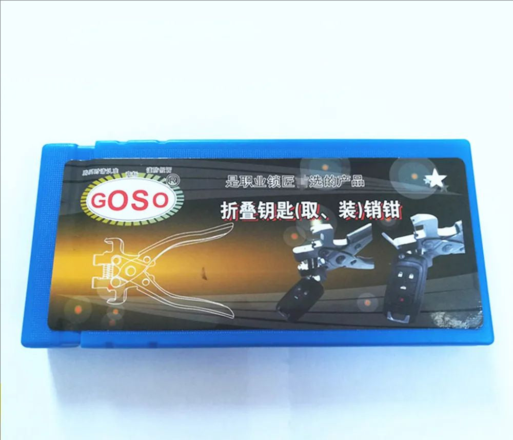 Goso fixing flip folding key vice remover Flip-key Pin Remover for Locksmith Tool Split Pin Fixing Disassembly Tool