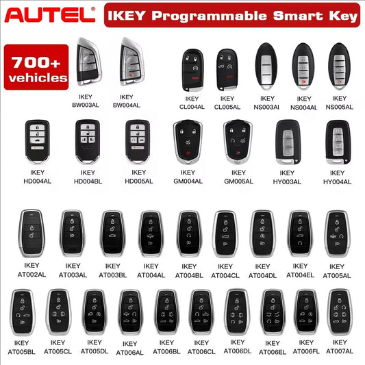 AUTEL IKEYBW003/4AL HD004/05BL NS004/05AL HY003/04AL AT003BL/04CL Universal Remote Smart Key for MaxiIM KM100 IM508 Programmer