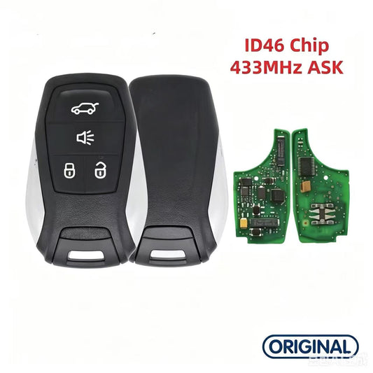 Original Smart Remote Key ID46 Chip 433MHz & 4-5 Buttons Key Shell Case for Southeast Soueast DX3 DX7
