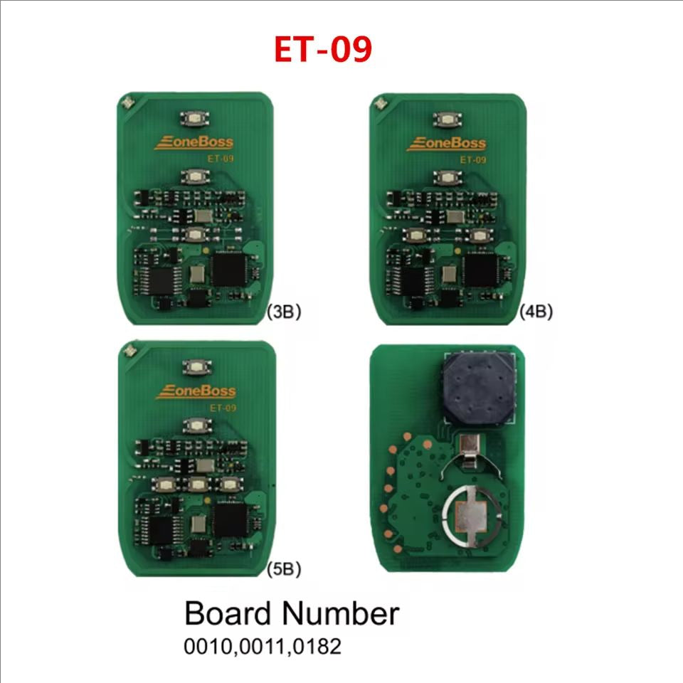 EONEBOSS ET Smart Key 8A+4D BA Chip For To-yota Le-xus Support VVDI KEYDIY AUTEL OBDSTAR Universal PCB Circuit Board