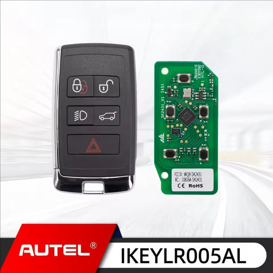 Autel IKEYLR005AL Fit For Land Rover Style Smart Key 315/433 MHz 5 Button