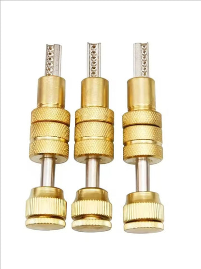Newest GOSO Original Two-Row Semi Circle Keyway 11 Pins Dimple A.B KABA Locksmith Toolkit Tools Spring Loaded Bump Lock Tools