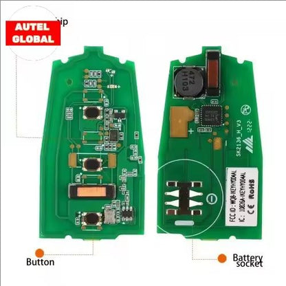 Autel IKEYHY003AL HY003AL Universal Smart Key 3 Buttons For Hyundai For Autel Smart Key For KM100 IM508 IM608 KM100E