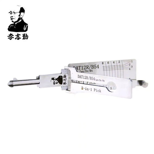 Lishi DAT12R/B54 2-in-1 Decoder and Pick for Isuzu Heavy Trucks