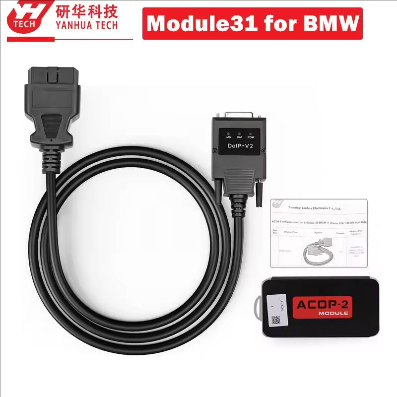 Yanhua Mini ACDP ACDP-2 Module31 with License A501 for BMW F chasis BDC Key Programming and Cluster Calibration Via OBD