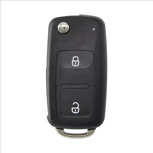 Filp Car Remote Key Shell Case For VW Volkswagen Beetle Caddy Golf Jetta Polo Tiguan Touran Replacement Key Housing