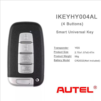 utel IKEYHY004AL HY004AL Universal Smart Key 4 Buttons For Hyundai For Autel Smart Key For KM100 IM508 IM608 KM100E