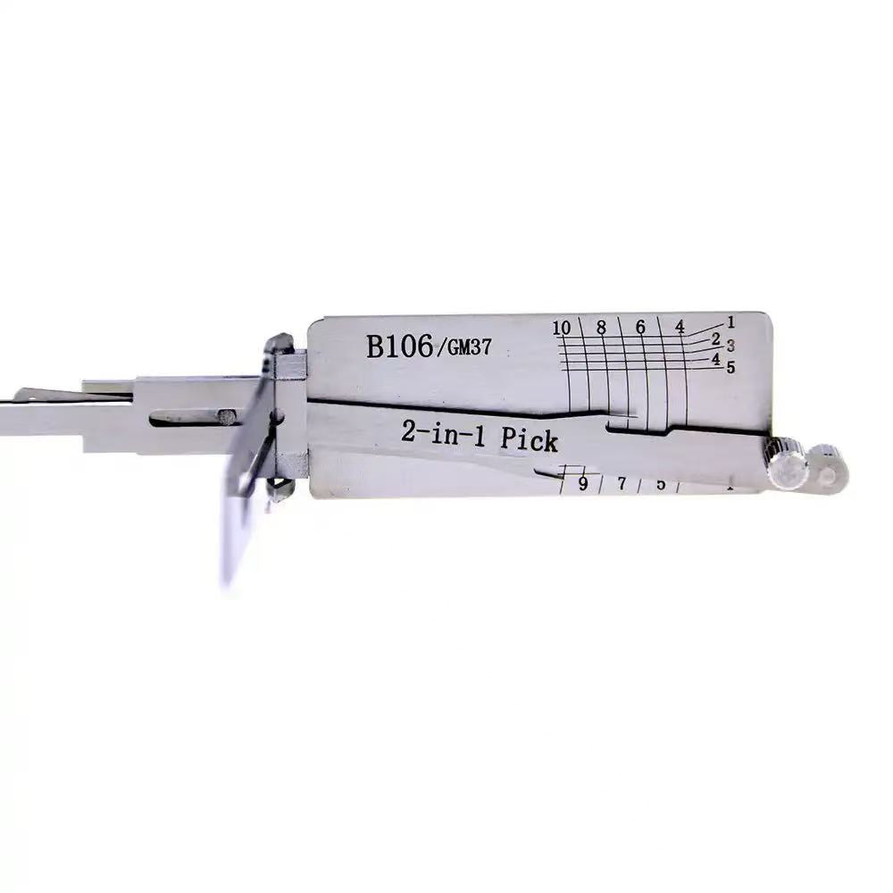 Lishi B106 B107 (Non-warded) Key Reader/Decoder for GM Z Keyway
