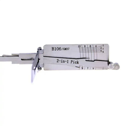 Lishi B106 B107 (Non-warded) Key Reader/Decoder for GM Z Keyway