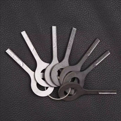 VAG HU66 Laser Track Jiggler Keys Set 7 Pieces locksmith tool power keys