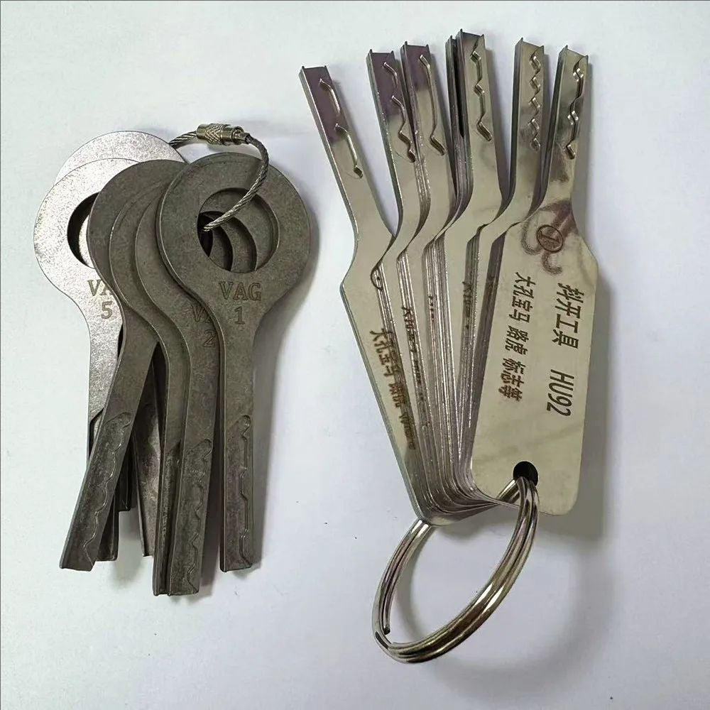 7PCS/set HU92 HU66 Strong Power Open Key Locksmith Tools for BMW Peugeot for VW
