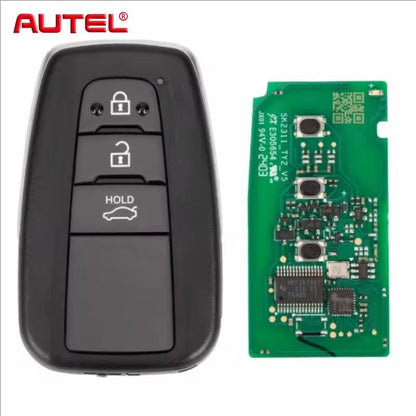 Autel IKEYTY8A3BL Universal Smart Remote Key 3 Buttons For Toyota For Autel Smart Key For KM100 IM508 IM608 KM100E