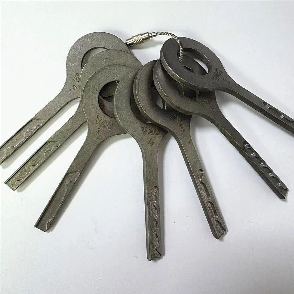 7PCS/set HU92 HU66 Strong Power Open Key Locksmith Tools for BMW Peugeot for VW