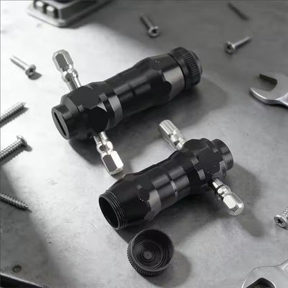 ABBP-Tubular Lock Pick Set:9-In-1 Unlocking Tool With Interchangeable Stainless Steel Keys,For Locksmiths & DIY Use