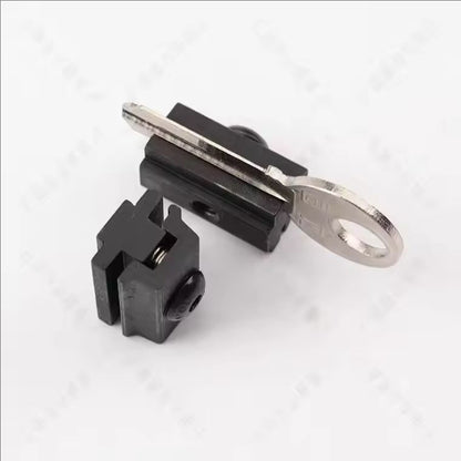 For GOSO Special Vertical Clamp Auxiliary With Tooth Opening Double-sided Tooth Fixture Locksmith Tool