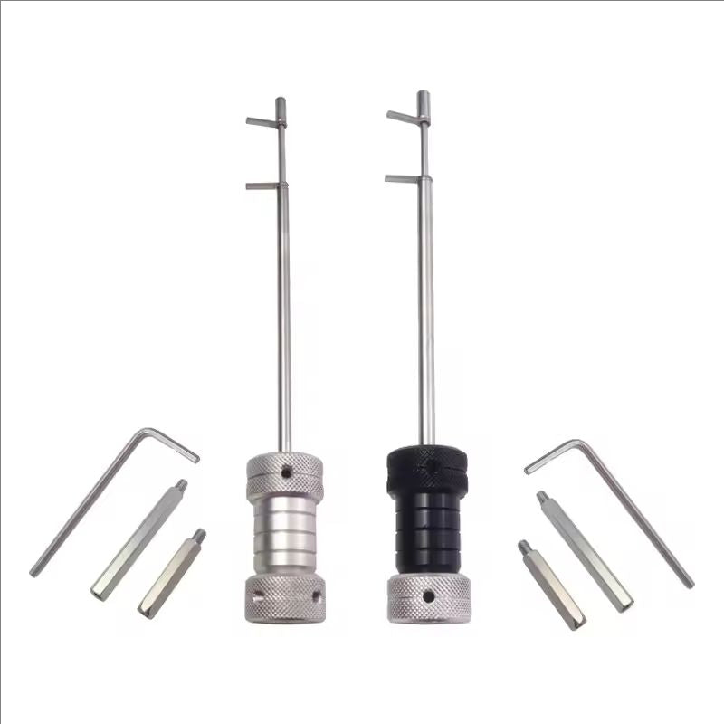 2PCS Locksmith Tools For Safe Box Blade Lock Repair Tools 2 IN1 Set