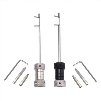 2PCS Locksmith Tools For Safe Box Blade Lock Repair Tools 2 IN1 Set