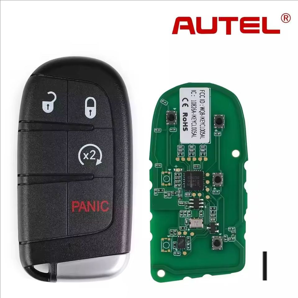 Autel IKEY IKEYCL004AL CL004AL Universal Smart Remote Key 4 Buttons For Chrysler For Autel Smart Key For KM100 IM508 IM608