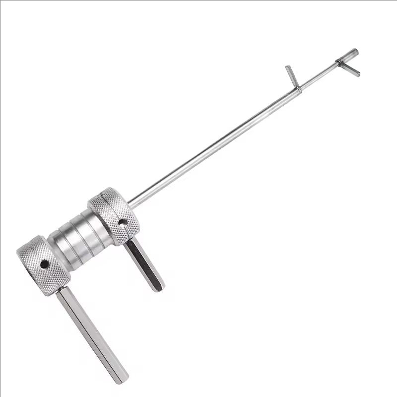 2PCS Locksmith Tools For Safe Box Blade Lock Repair Tools 2 IN1 Set