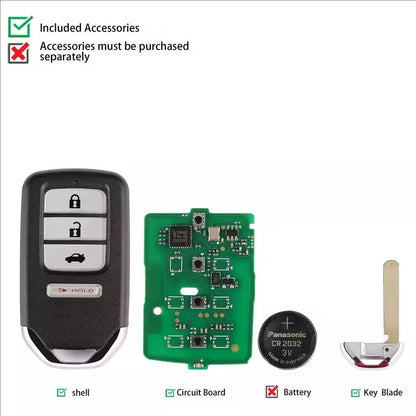 Autel IKEYHD004AL HD004ALUniversal Smart Remote Key 4 Buttons For Honda For Autel Smart Key For KM100 IM508 IM608 KM100E