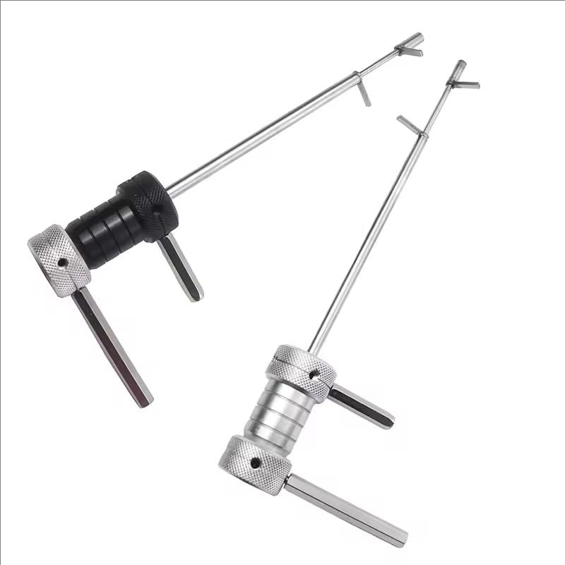 2PCS Locksmith Tools For Safe Box Blade Lock Repair Tools 2 IN1 Set