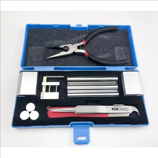 Professional 12 In 1 HUK Lock Disassembly Tool Locksmith Tools Kit Remove Lock Repairing Pick Set