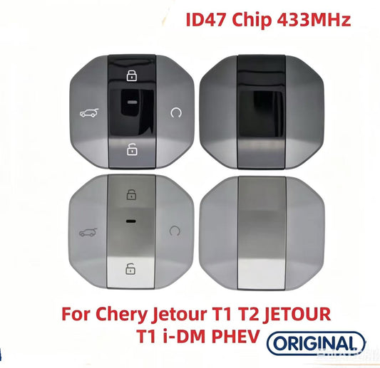 Original Smart Remote Key ID47 Chip 433MHz for Chery Jetour T1 T2 JETOUR T1 i-DM PHEV