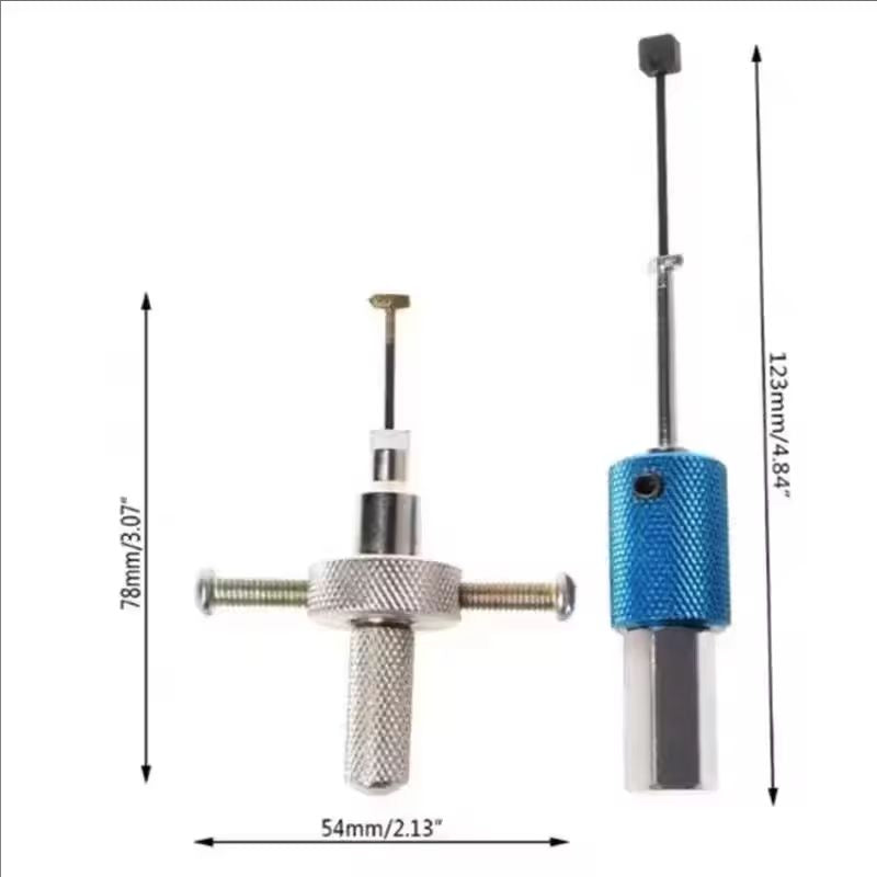 Smooth Lock Opening Tool Useful No Burr Lockpick Lock Picking Disc Puller Opener Disc Detainers Lock Opener Hand
