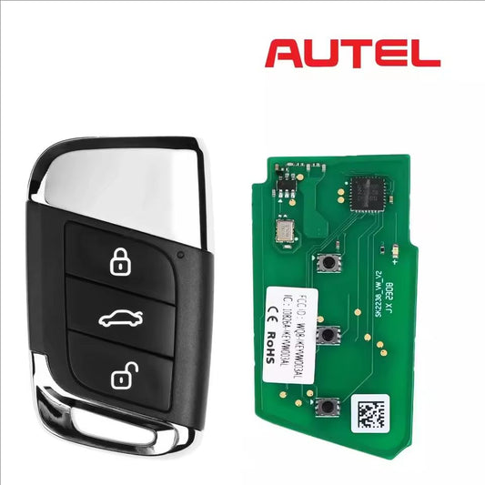 Autel IKEYVW003AL VW003AL Universal Smart Remote Key 3 Buttons for Volkswagen For Autel Smart Key For KM100 IM508 IM608