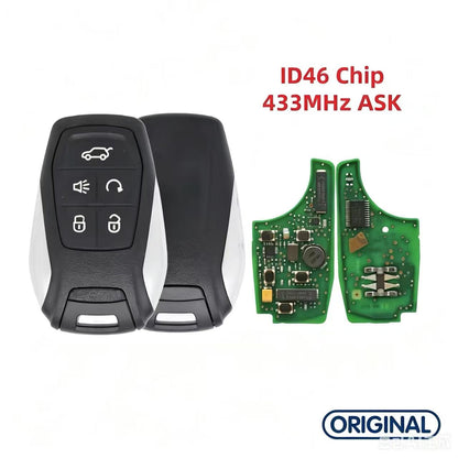 Original Smart Remote Key ID46 Chip 433MHz & 4-5 Buttons Key Shell Case for Southeast Soueast DX3 DX7