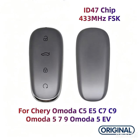 Original Smart Remote Key ID47 Chip 433MHz for Omoda C5 E5 C7 C9 Omoda 5 7 9 Omoda 5 EV