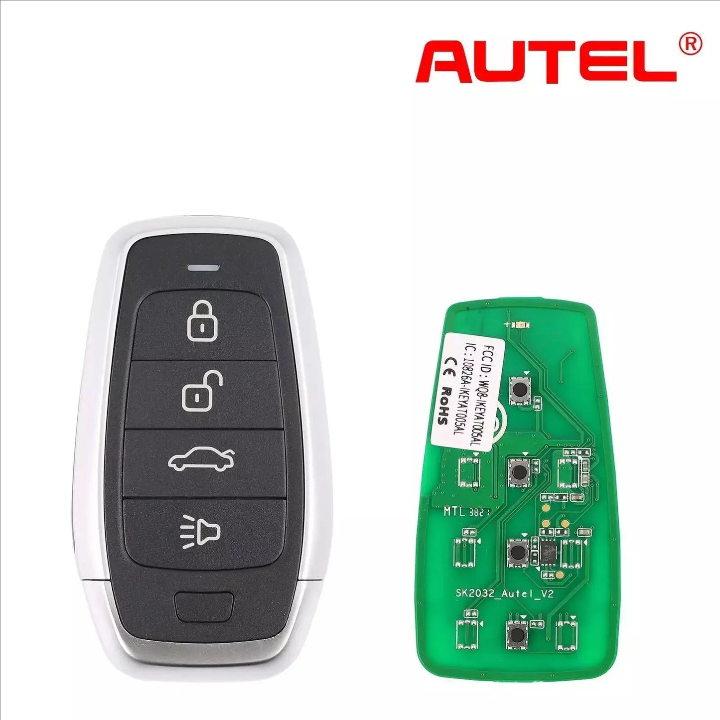 utel IKEYAT004CL AT004CL Universal Smart Remote Key 4 Buttons AUTEL SMART KEY For Autel Smart Key For KM100 IM508 IM608