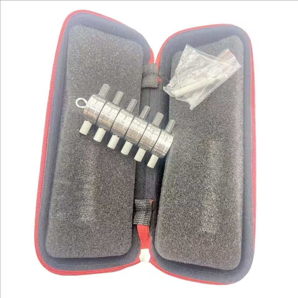 original HUK 6 Cut Premium Tibbe HUK FO21 Premium for ford Pick and Decoder Tibbe Locksmith Tools for Ford
