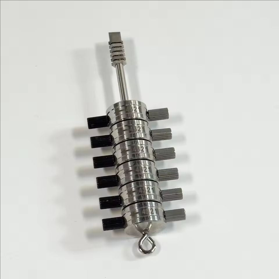 original HUK 6 Cut Premium Tibbe HUK FO21 Premium for ford Pick and Decoder Tibbe Locksmith Tools for Ford