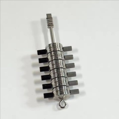 original HUK 6 Cut Premium Tibbe HUK FO21 Premium for ford Pick and Decoder Tibbe Locksmith Tools for Ford