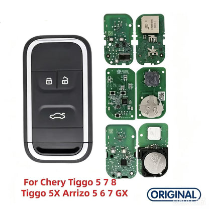 Original Smart Remote Key ID46 ID47 ID4A Chip 433MHz for Chery Tiggo 5 7 8 Tiggo 5X Arrizo 5 6 7 GX