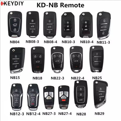 KEYDIY KD NB Remote Car Key NB04/08/10/11/12/15/18/21/22/25/27 NB28 NB29 NB30/33/34/47-3 for MINI Generator/KD-X2 KD-MAX Machine