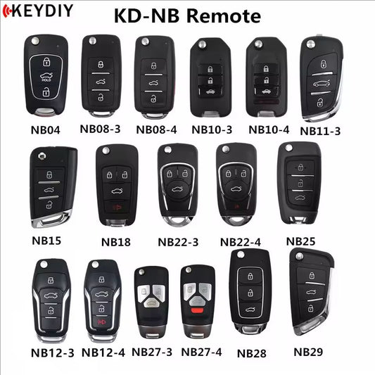 KEYDIY KD NB Remote Car Key NB04/08/10/11/12/15/18/21/22/25/27 NB28 NB29 NB30/33/34/47-3 for MINI Generator/KD-X2 KD-MAX Machine