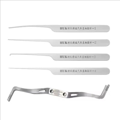5pcs/set Hardware Tools for Car Lock Cylinder Professional Locksmith Supplies Repair Tools