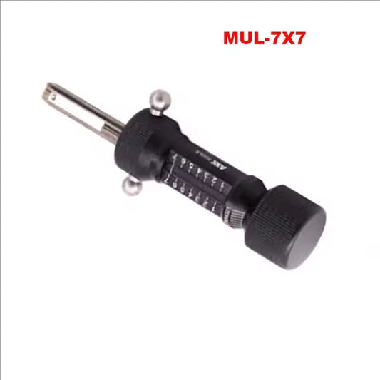 AKK Tool MUL-7X7 MUL-8X7 MUL-5Pins MUL-8X7 C Invincible Lock Open 2 in 1 Locksmith Tool