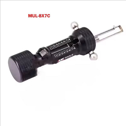 AKK Tool MUL-7X7 MUL-8X7 MUL-5Pins MUL-8X7 C Invincible Lock Open 2 in 1 Locksmith Tool