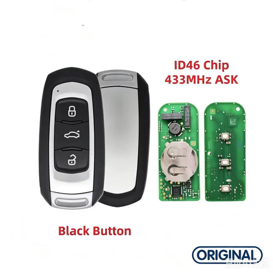 OEM Smart Remote Key ID46 Chip 433MHz for Geely GX3 Emgrand GT Emgrand EC7 Livan X3 Pro GX3 Pro