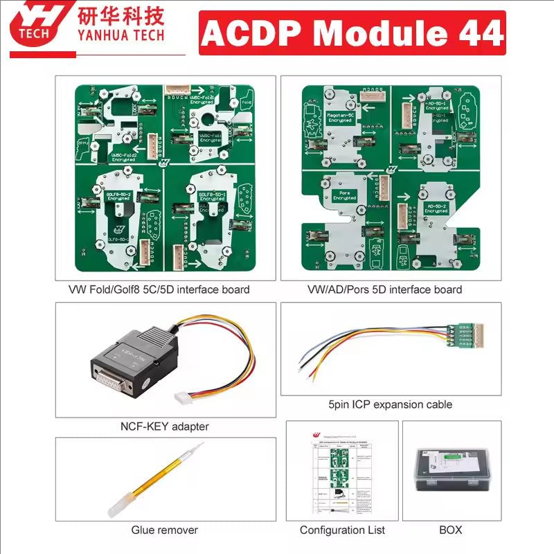 Yanhua ACDP Module 44 Module44 for VW Audi Porsche 5C/5D IMMO Key Programming with License A60A