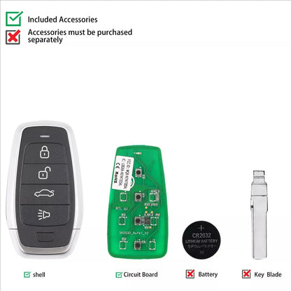 AUTEL IKEY FD005AH Universal Smart Key IKEYFD005AH 5 Buttons 868/902MHz For Autel Smart Key For KM100 IM508 IM608 KM100E