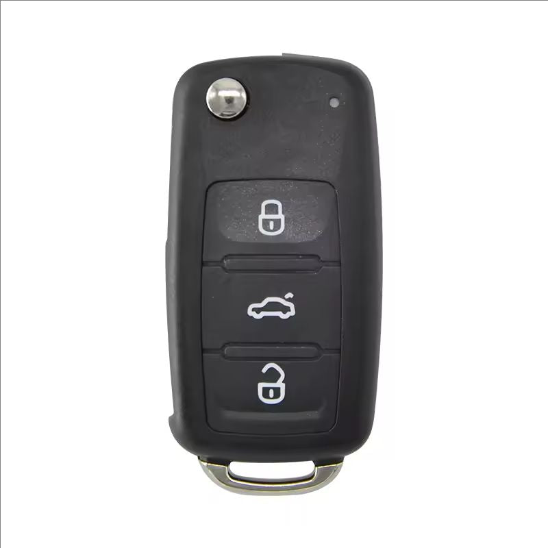 Filp Car Remote Key Shell Case For VW Volkswagen Beetle Caddy Golf Jetta Polo Tiguan Touran Replacement Key Housing