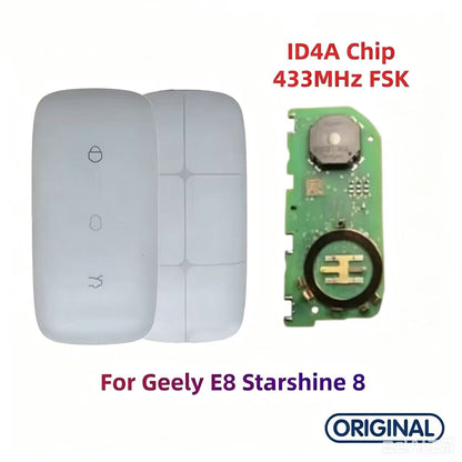 Original Smart Remote Key ID47 ID4A Chip 433MHz for Geely L6 L7 Galaxy L6 Galaxy L7