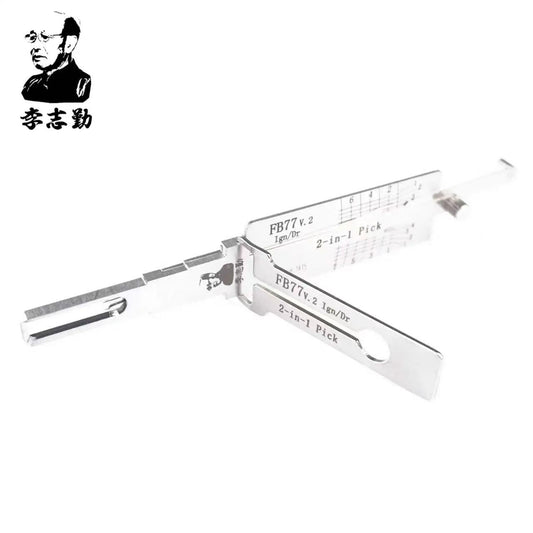 Lishi FB77 2-in-1 Decoder and Pick for DAF Trucks